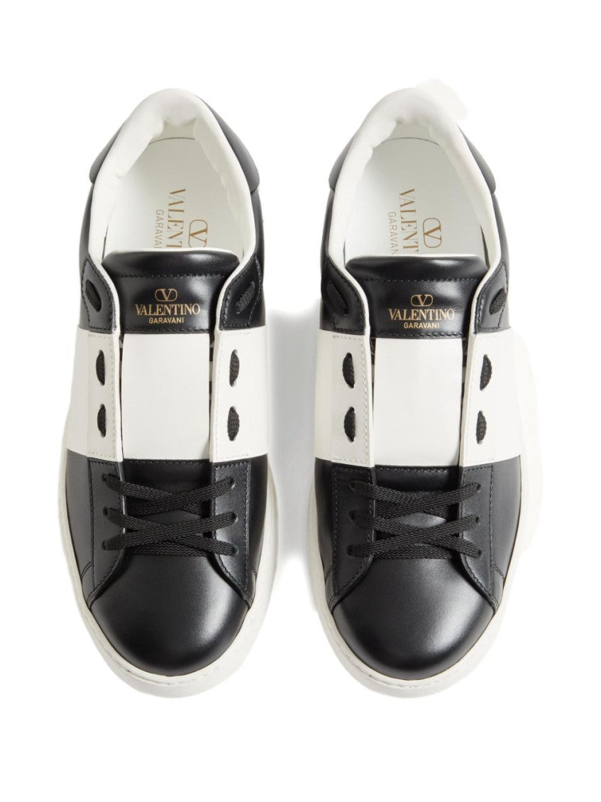 Black Lace Up Sneakers 3