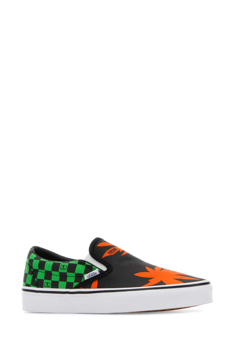 Multi Color Printed Classic Slip-On Sneakers 2