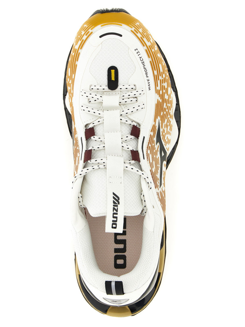 Gold Printed Wave Prophecy 13.2 Sneakers 3