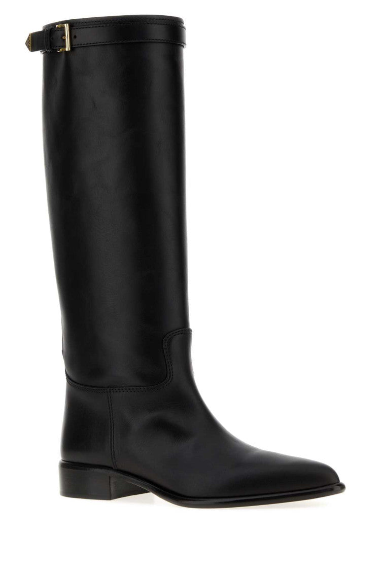 Black Leather Boots 2
