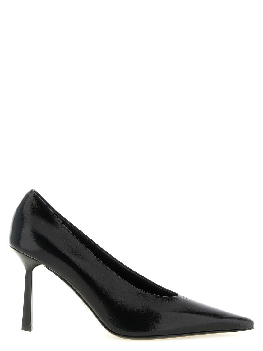 Black Logo Pumps 1