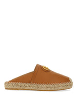 Brown Logo Espadrilles Loafers 1