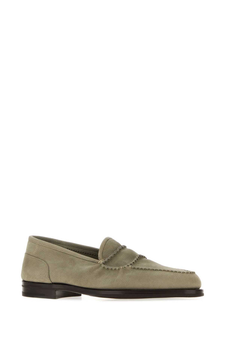 Grey Slip On Loafers 2