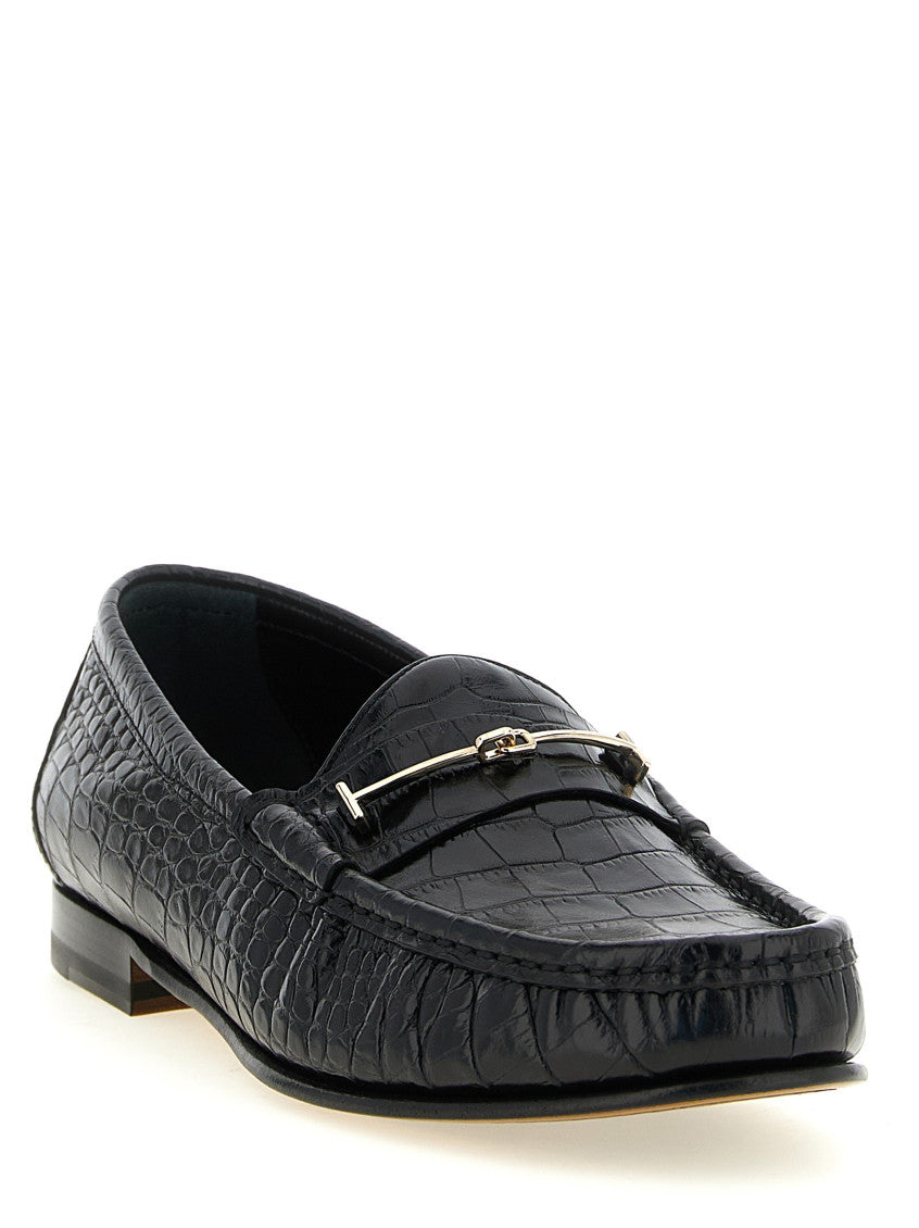 Black Leather Loafers 2