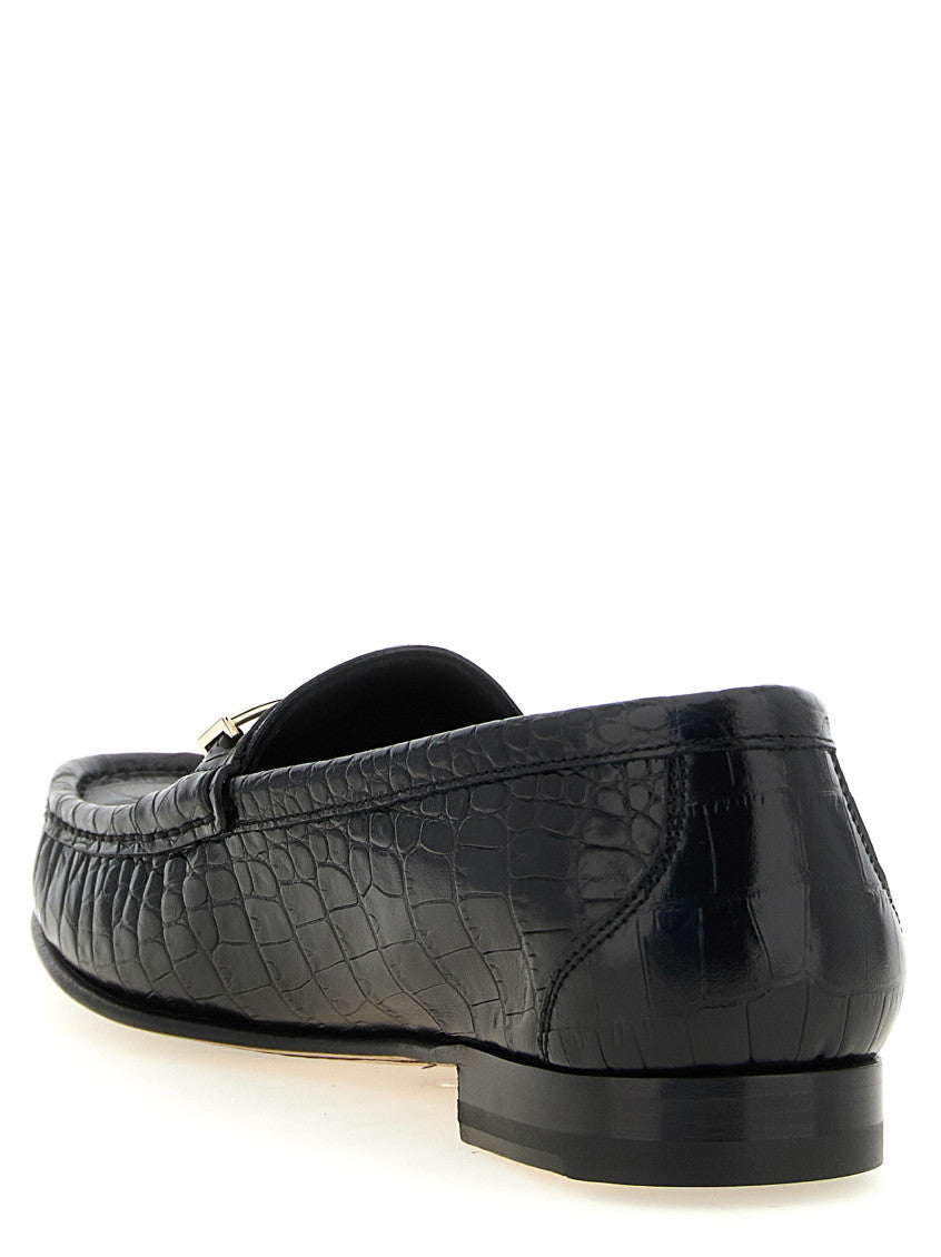 Black Leather Loafers 4