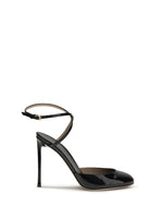 Black Ankle Strap Pumps 1