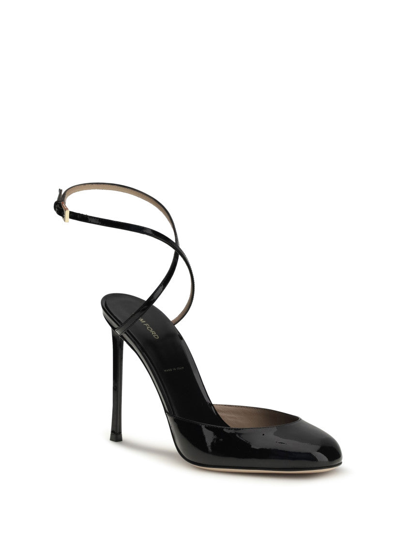 Black Ankle Strap Pumps 2