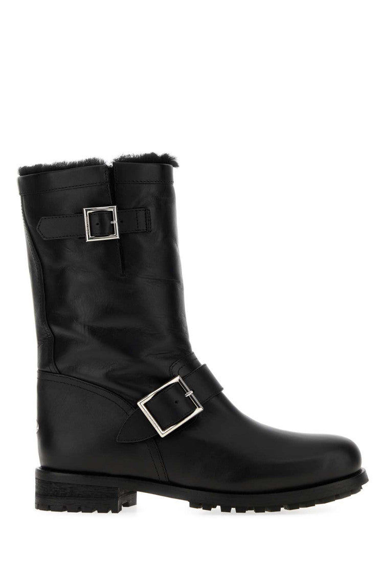 Black Leather Boots 1