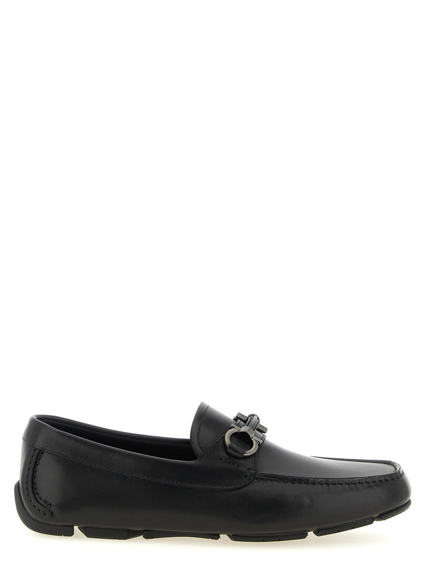 Black Slip On Loafers 1