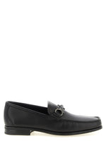 Black Leather  Loafers 1