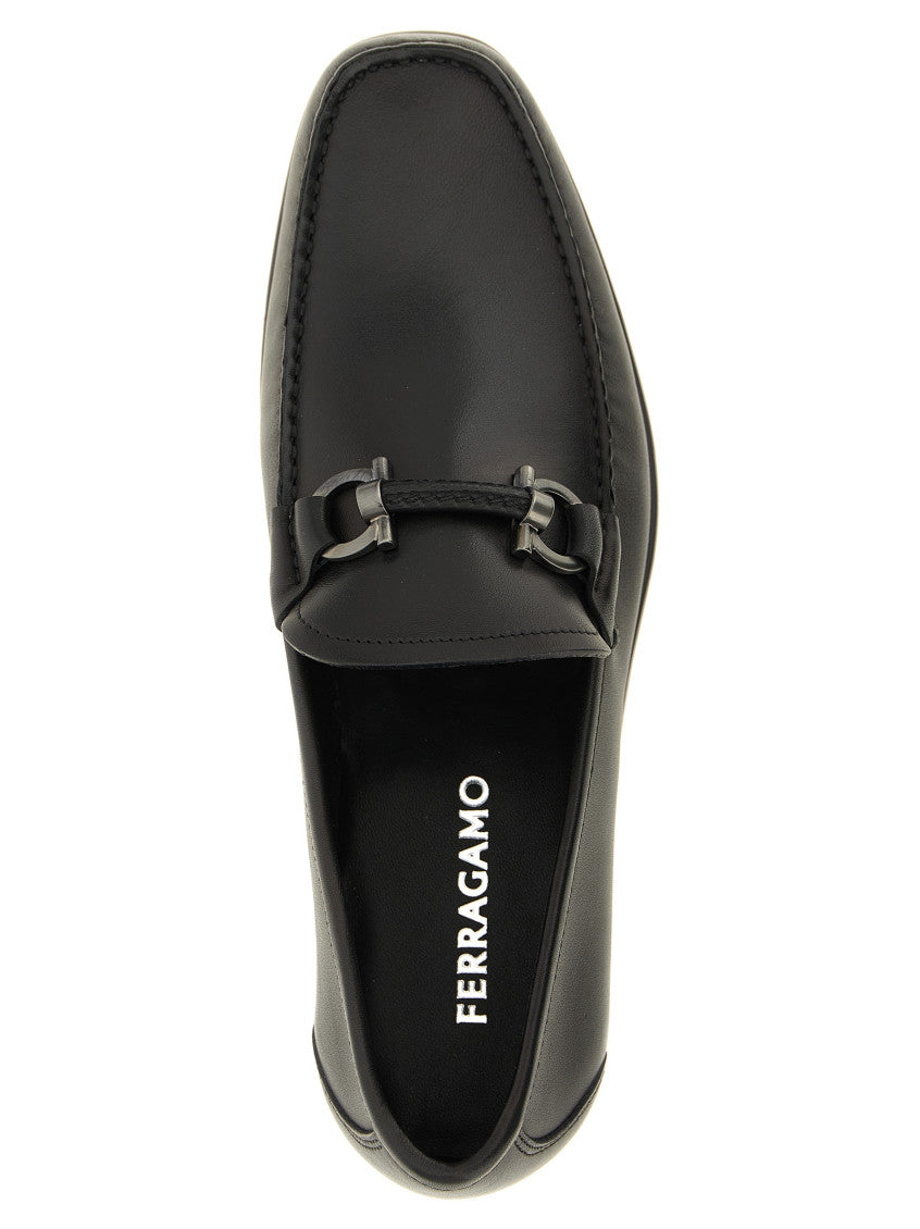 Black Leather  Loafers 4