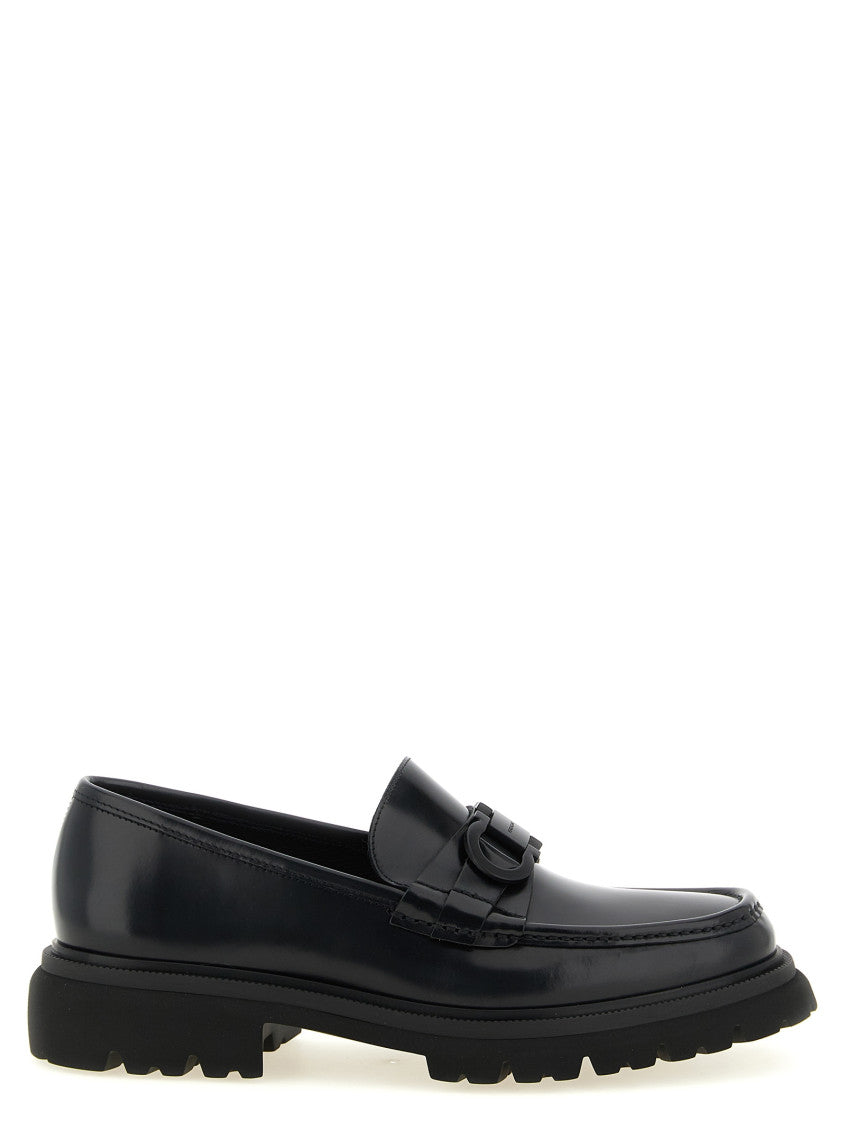 Black Leather Loafers 1