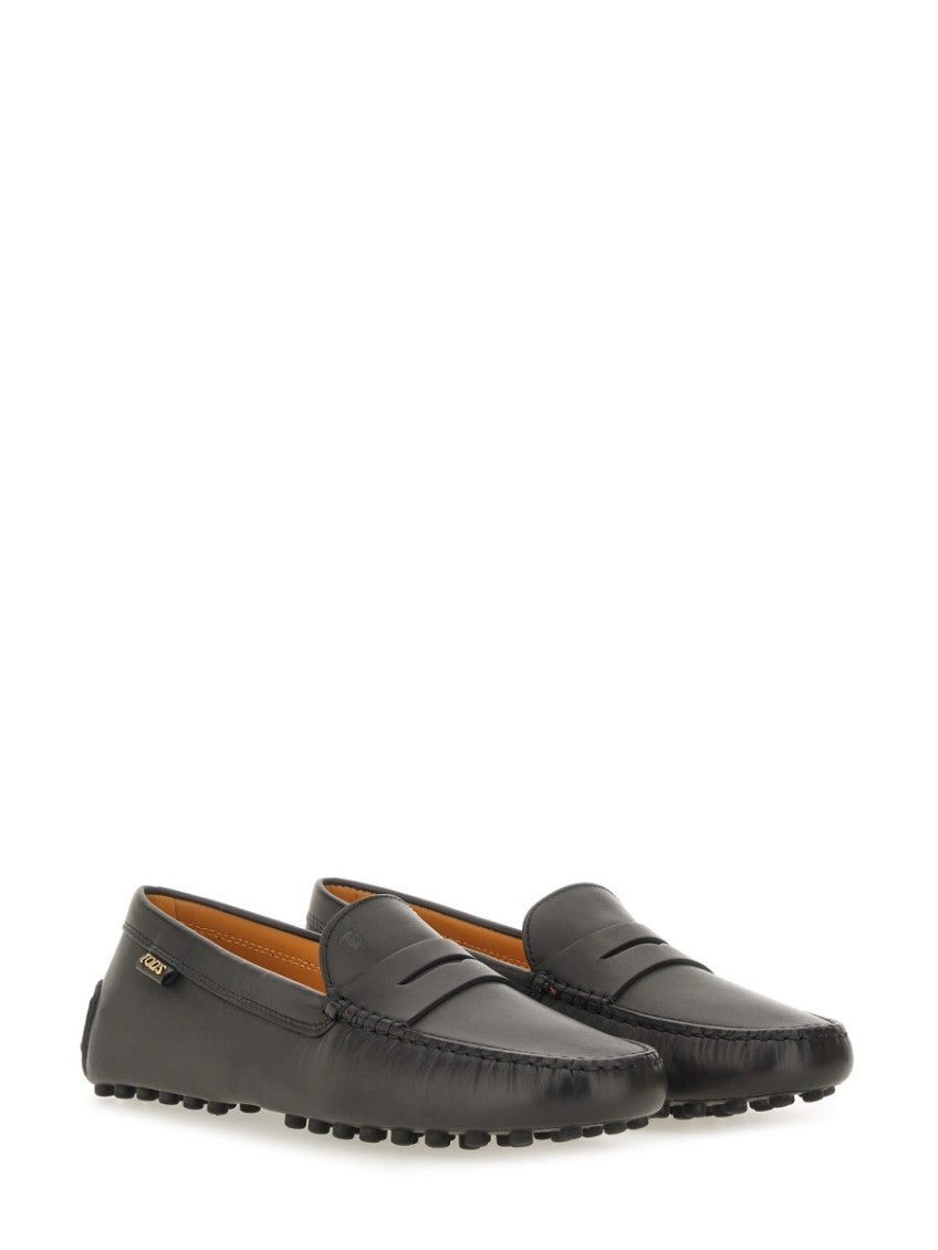 Black Solid Collection Loafers 2