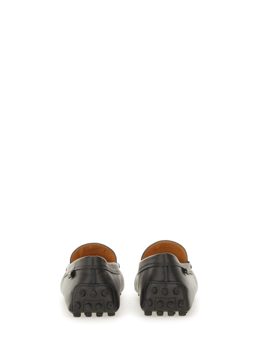 Black Solid Collection Loafers 3