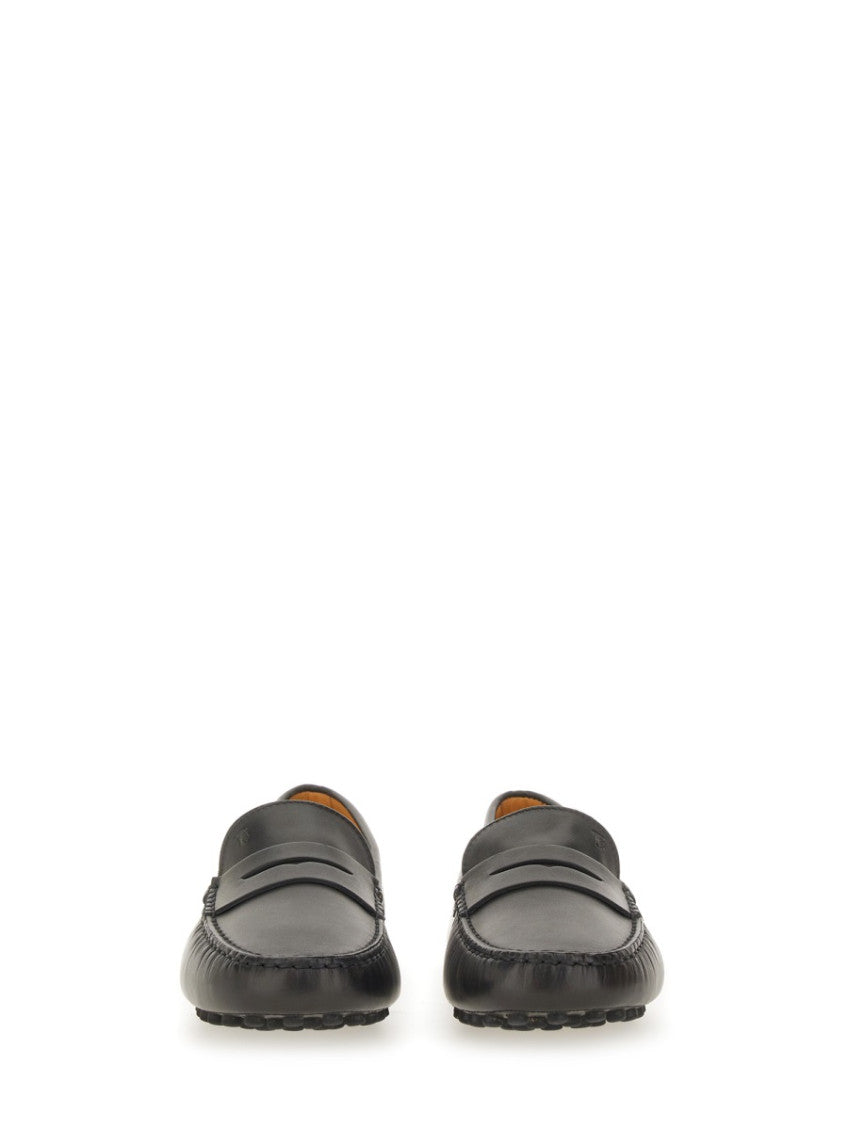 Black Solid Collection Loafers 4