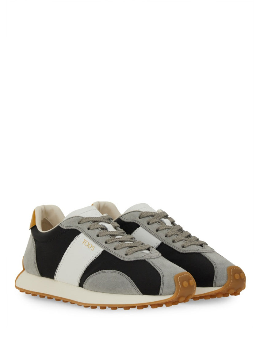 Grey Color Block Sneakers 2