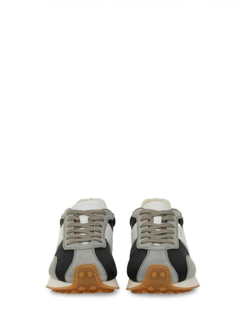 Grey Color Block Sneakers 4