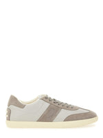 White Color Block Collection Sneakers 1