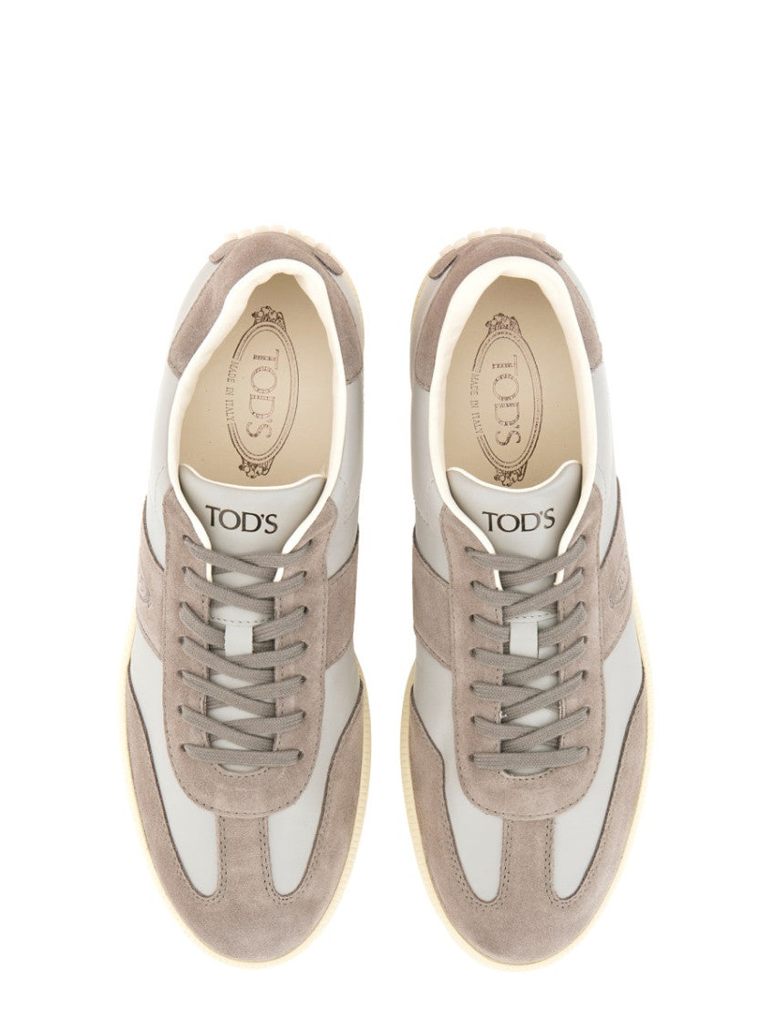 White Color Block Collection Sneakers 6