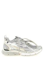 Grey Color Block Sneakers 1