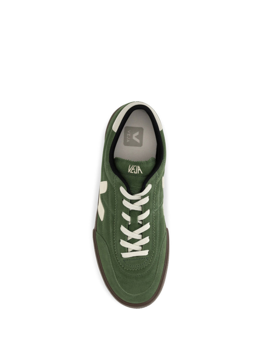 Green Logo Sneakers 4