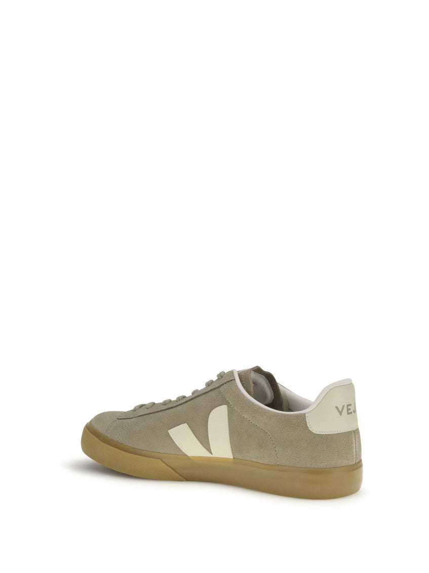 Grey Logo Sneakers 3
