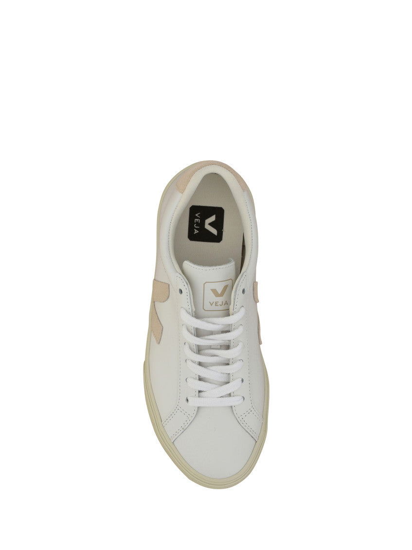 White Logo Sneakers 4