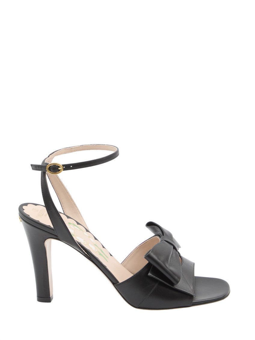 Black Bow Heels 1