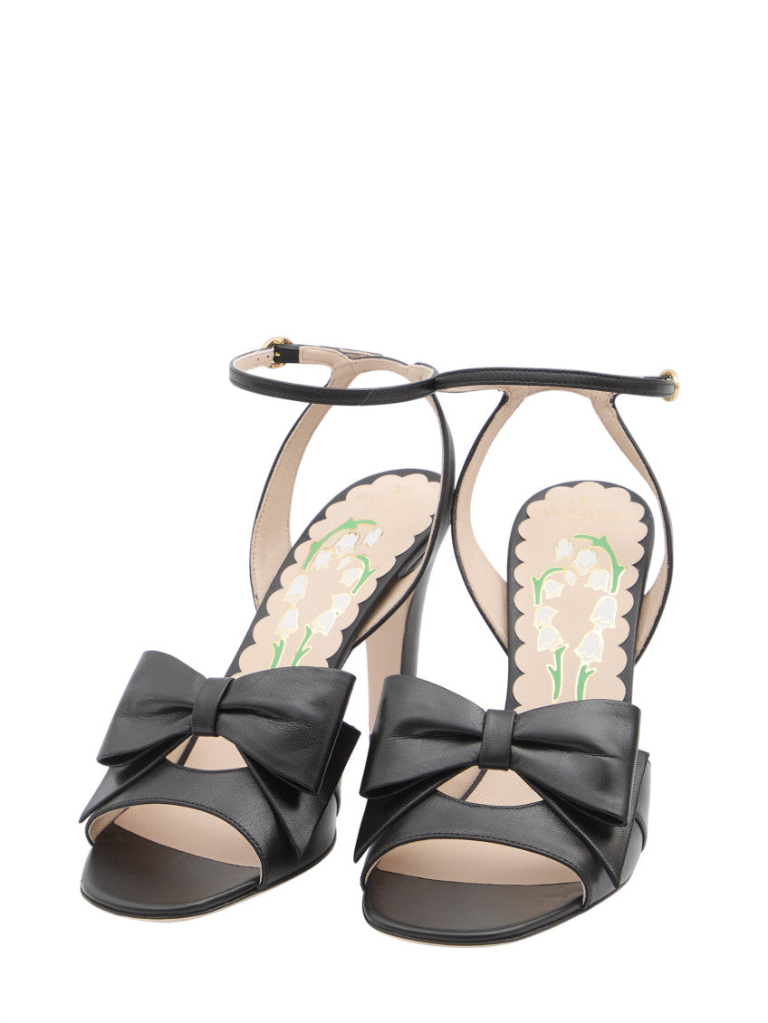 Black Bow Heels 2