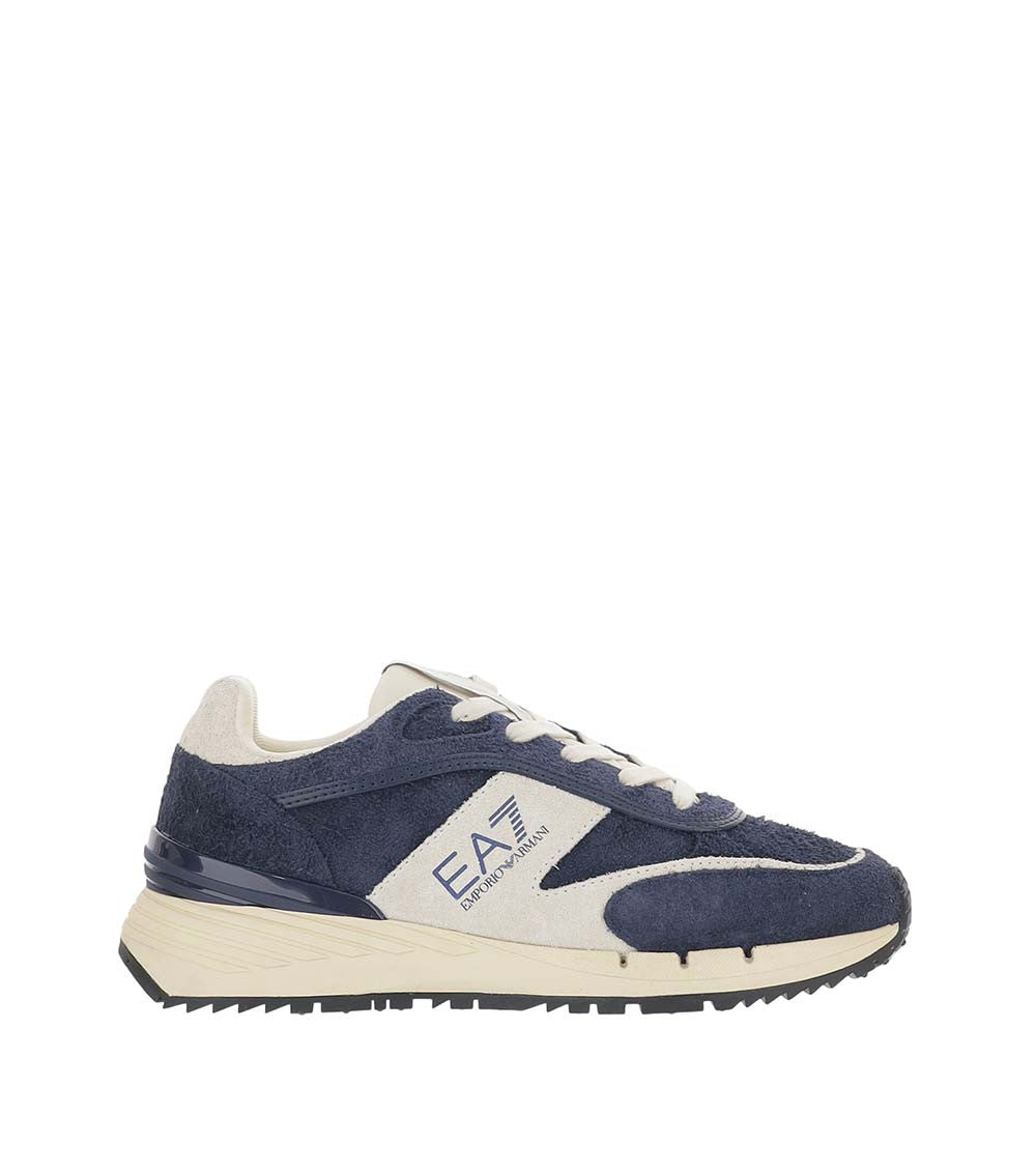 Blue Logo Sneakers 1