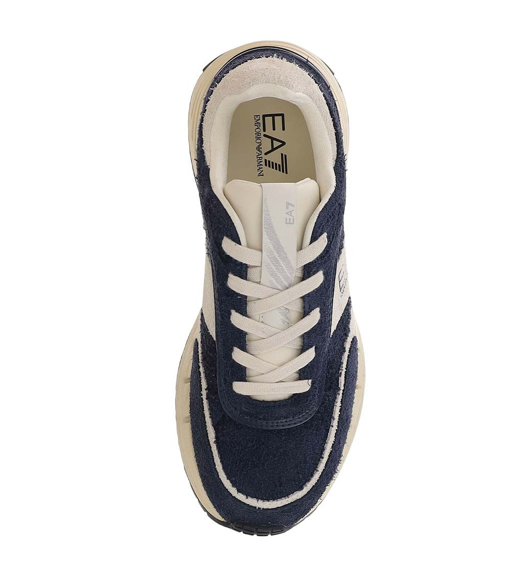 Blue Logo Sneakers 3