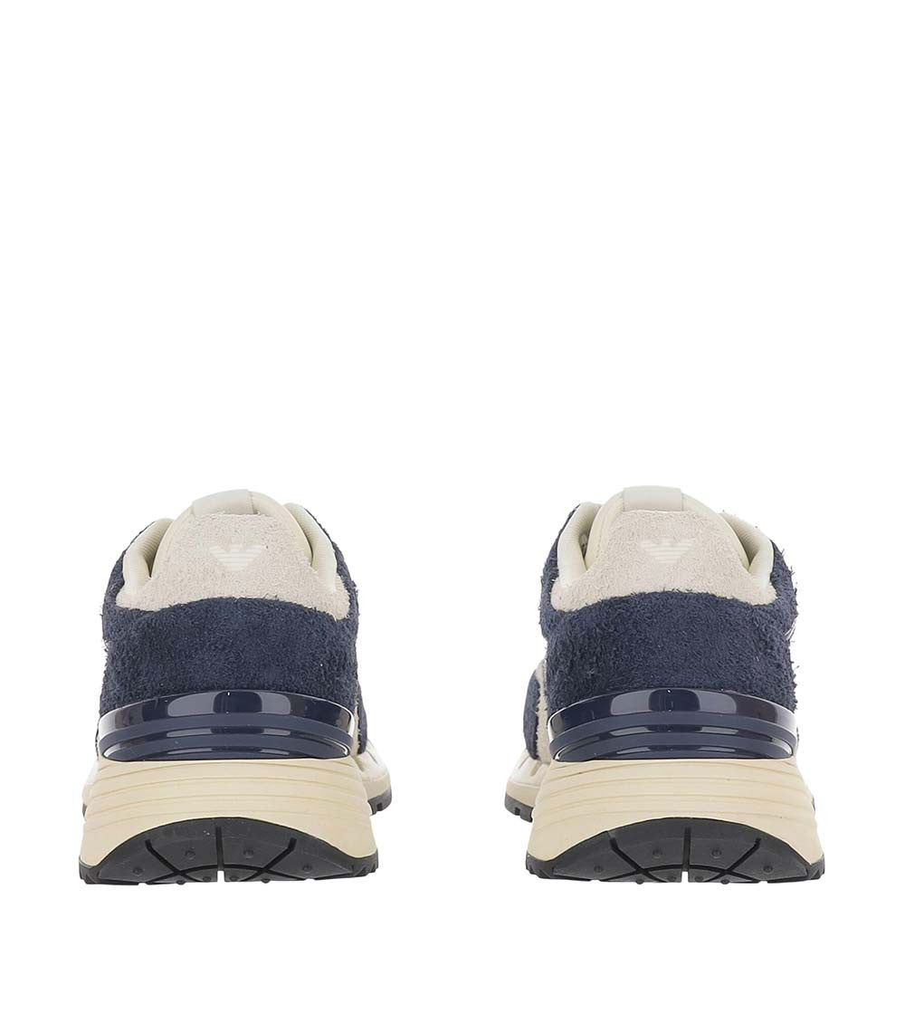 Blue Logo Sneakers 4