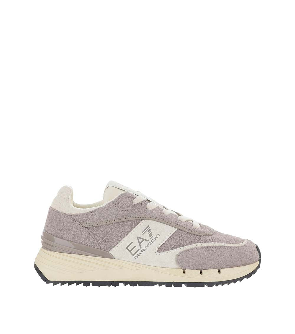 Grey Logo RAL7000 Sneakers 1