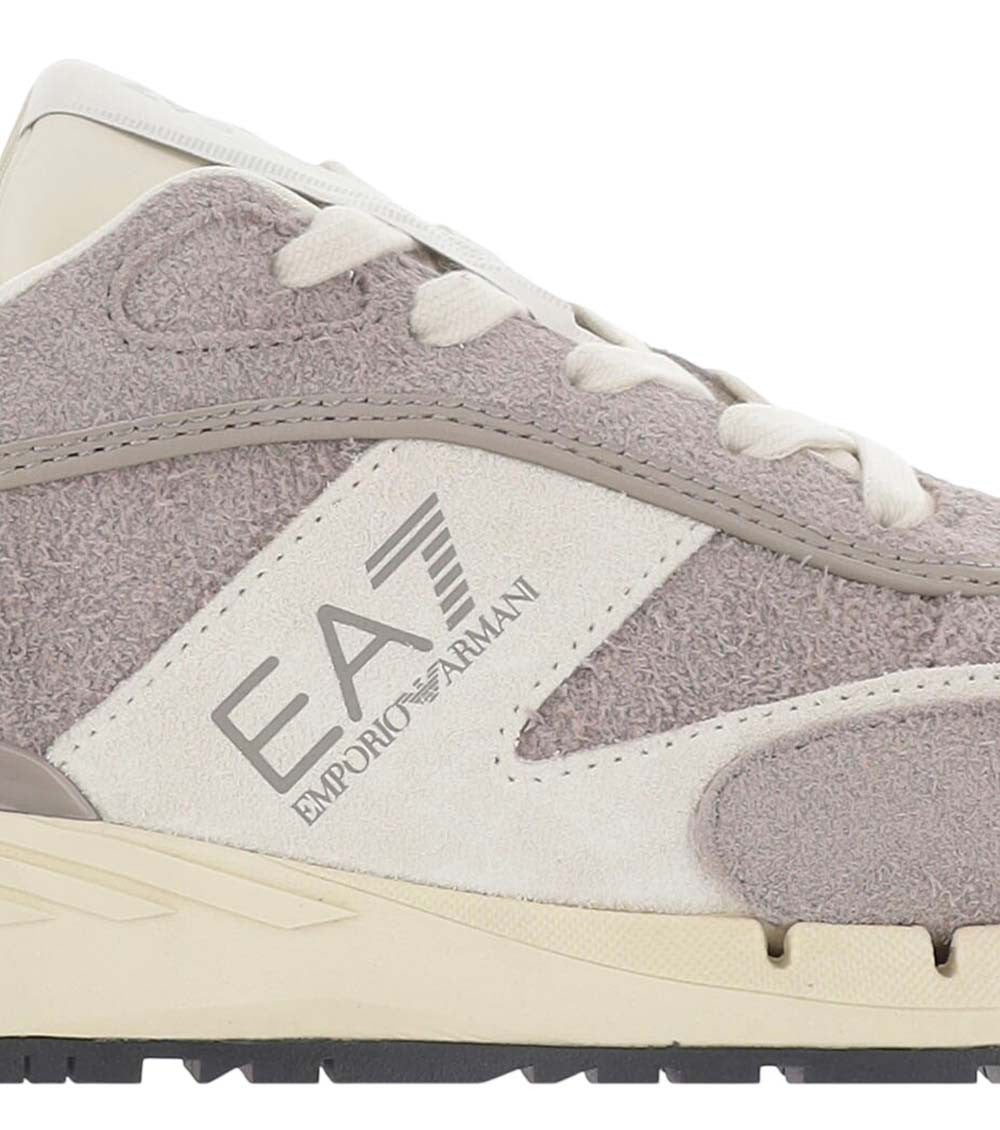 Grey Logo RAL7000 Sneakers 5