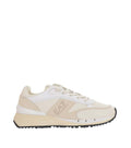 White Color Block Sneakers 1