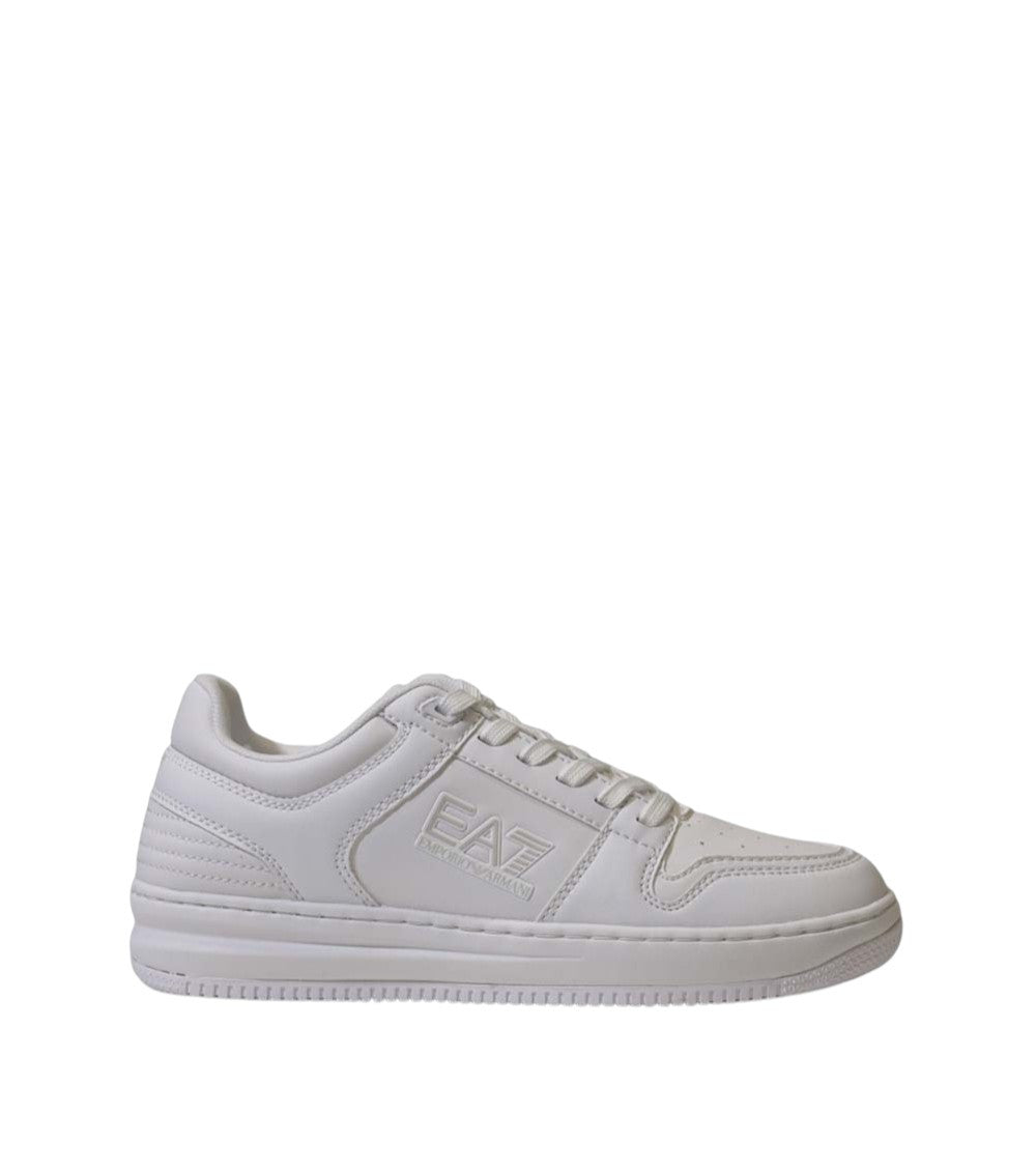 White Logo Sneakers 1