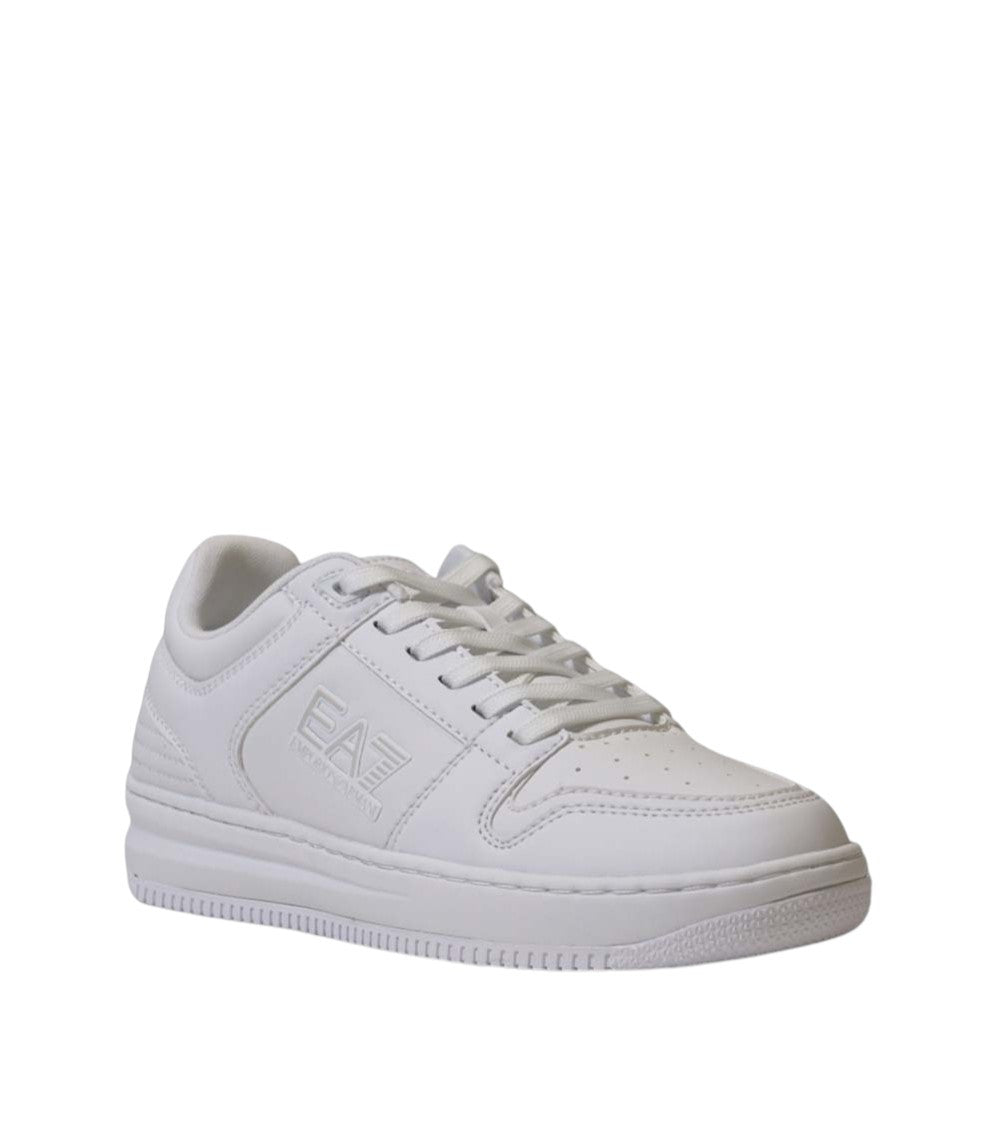 White Logo Sneakers 2