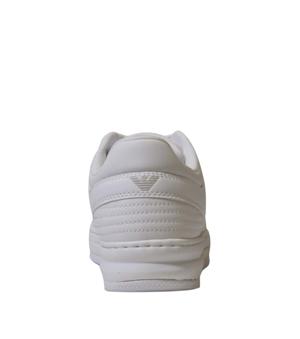 White Logo Sneakers 4