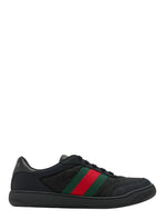 Black Stripes Screener Sneakers 1