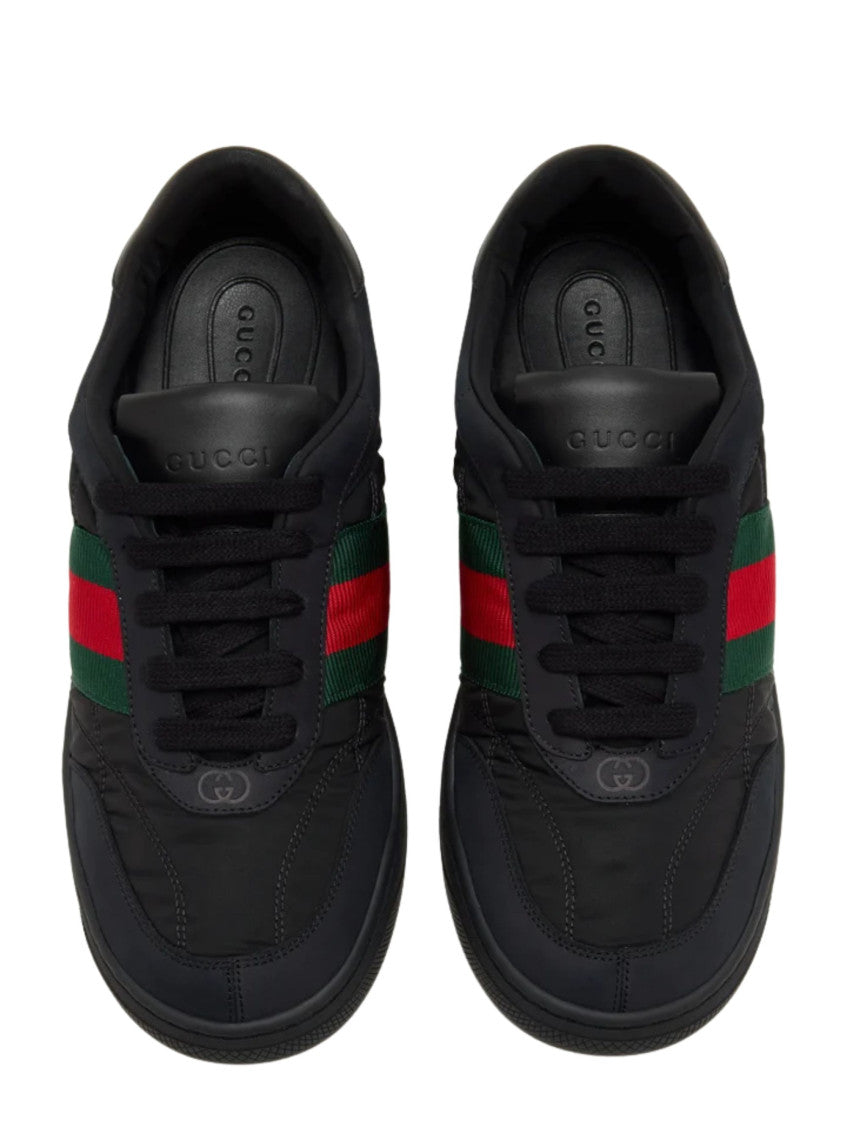 Black Stripes Screener Sneakers 3