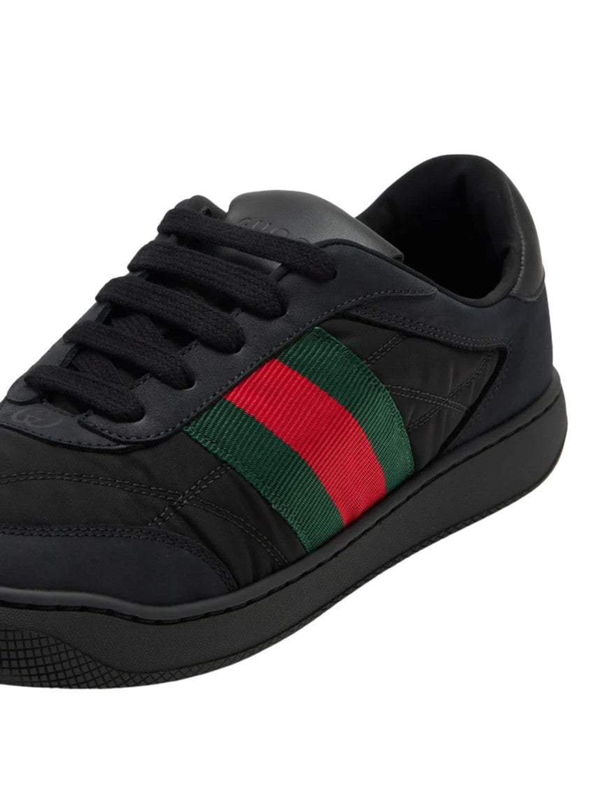 Black Stripes Screener Sneakers 4