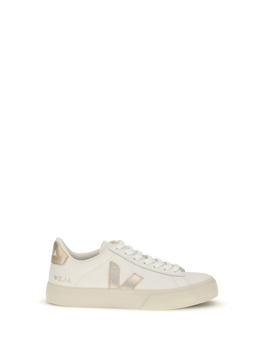 White Logo Campo Sneakers 1