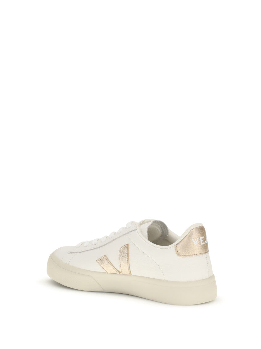 White Logo Campo Sneakers 3
