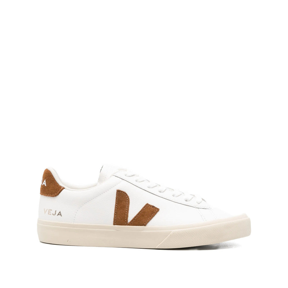 White Logo Campo Sneakers 1