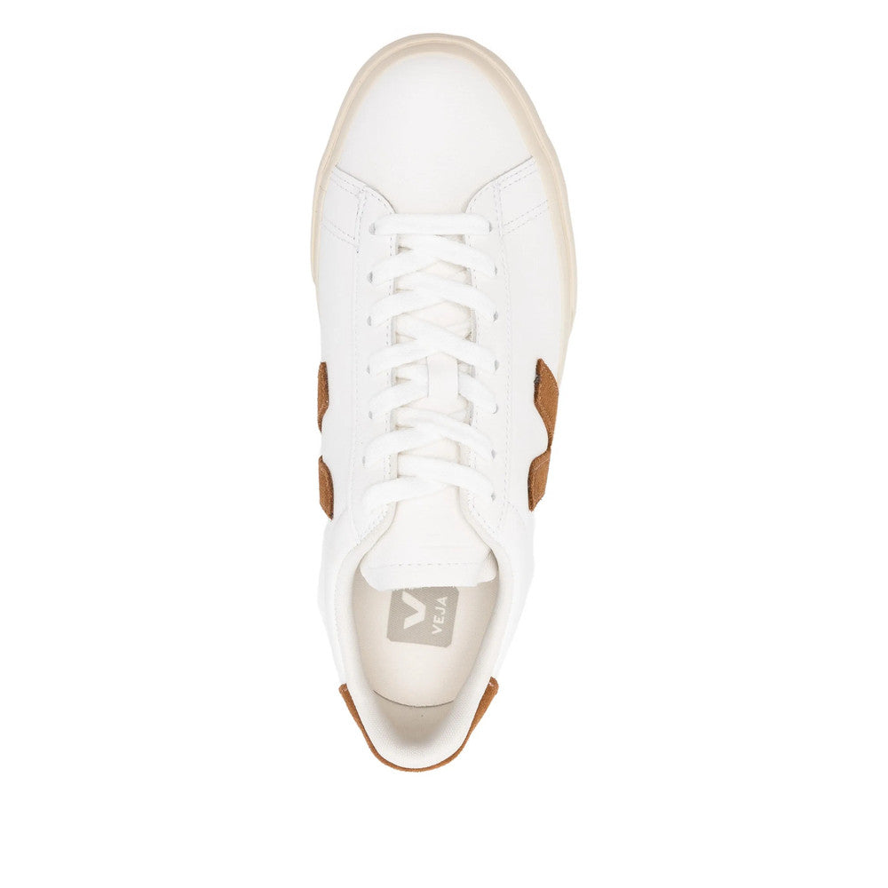 White Logo Campo Sneakers 4