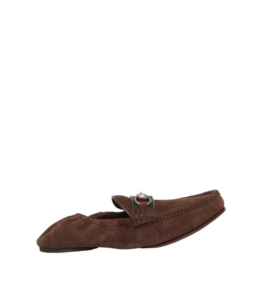 Brown Horsebit Loafers 1