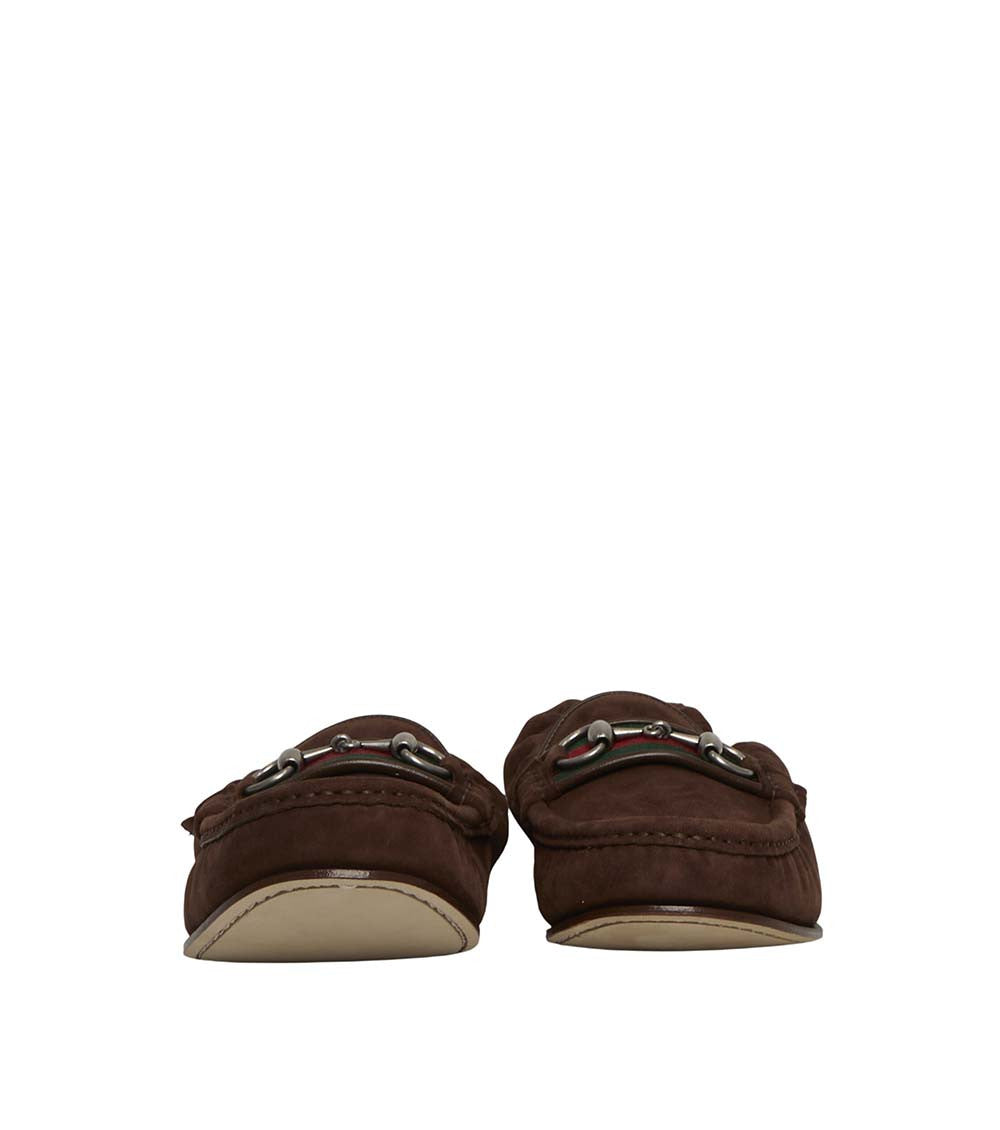 Brown Horsebit Loafers 4