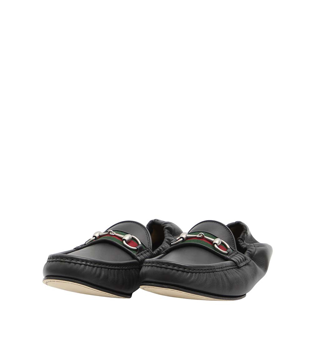 Black Horsebit Loafers 2