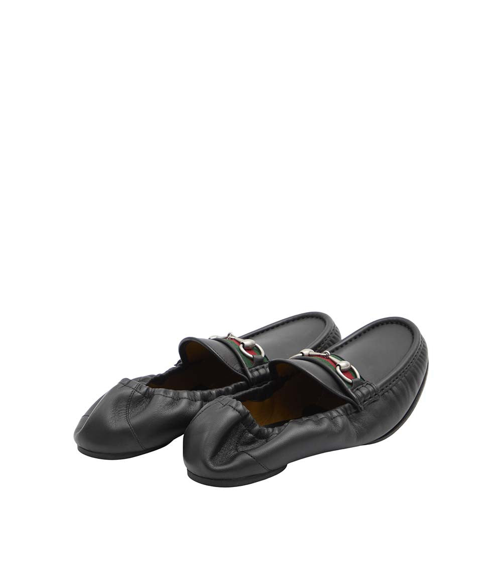 Black Horsebit Loafers 3