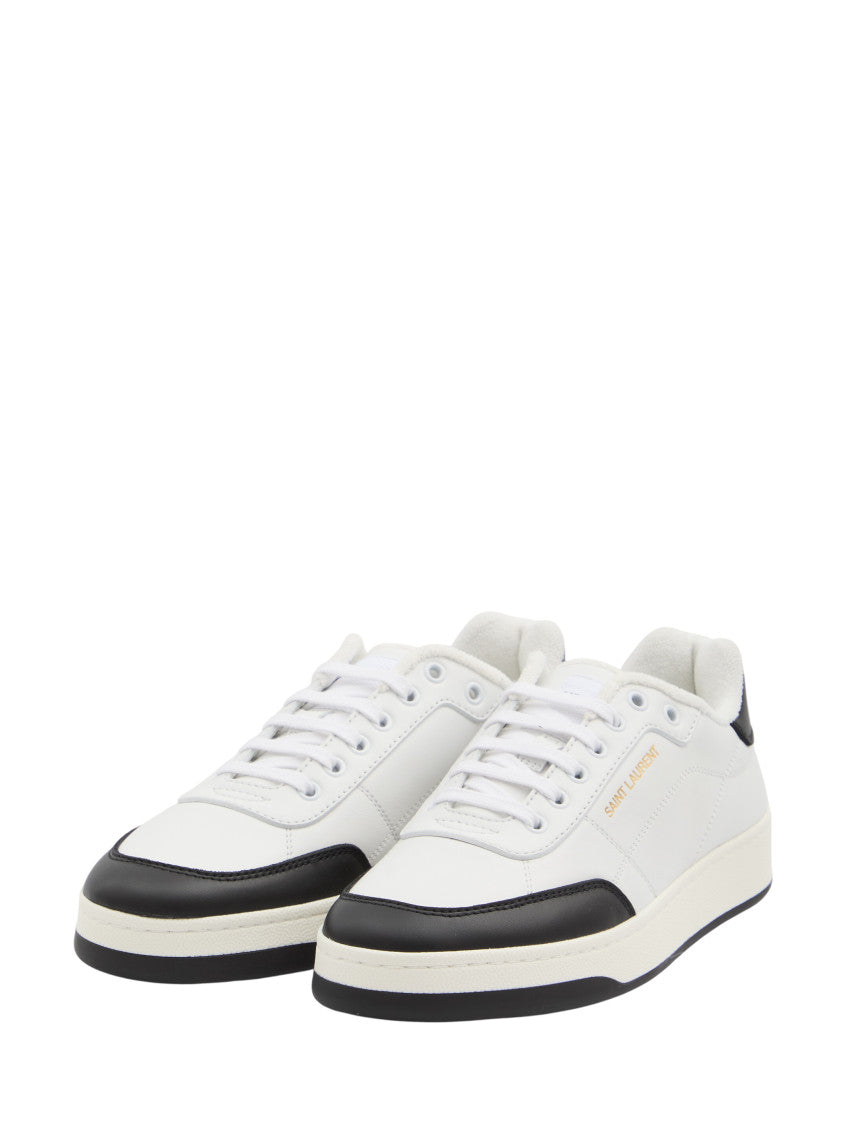 BlackWhite Logo Sneakers 2